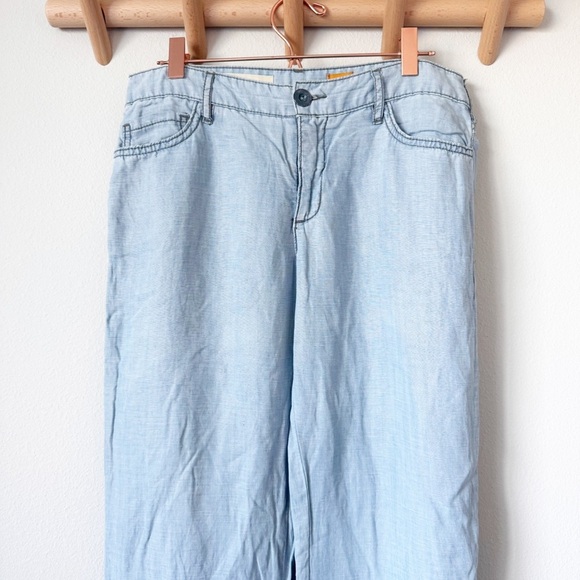 Pilcro Chambray Tencel and Linen Blend Jeans - Picture 2 of 10